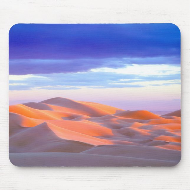 Tapis De Souris Dunes de Glamis au coucher du soleil (Devant)