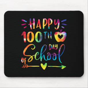 Tapis De Souris Dye Happy 100H Jour De L'École Enseignants Sudens