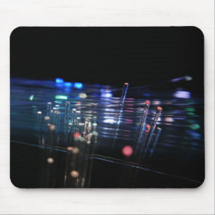 Tapis De Souris Dynamic fiber optic cables bottle lights
