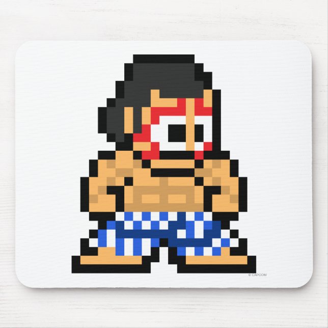 Tapis De Souris e. à 8 bits Honda (Devant)