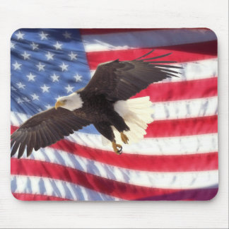 Tapis De Souris Eagle & American Flag