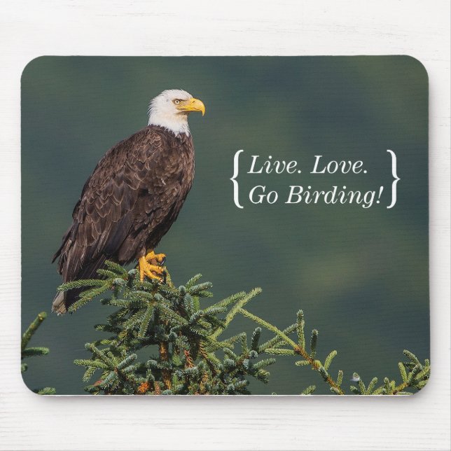 Tapis De Souris Eagle chauve majestueux (Devant)