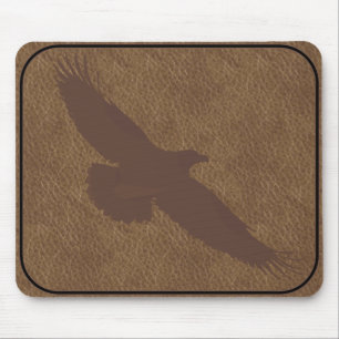 Tapis De Souris Eagle EN CUIR MARQUÉ MOUSEPAD