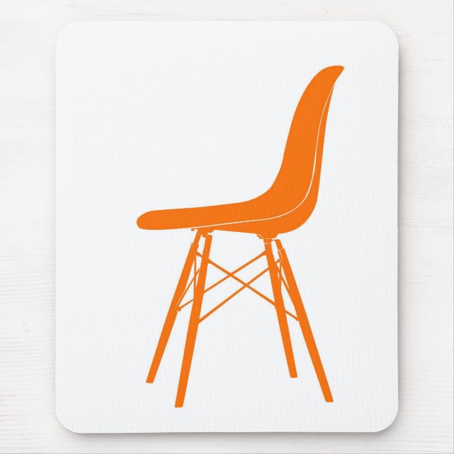 Tapis De Souris Eames a moulé la chaise latérale en plastique (Devant)