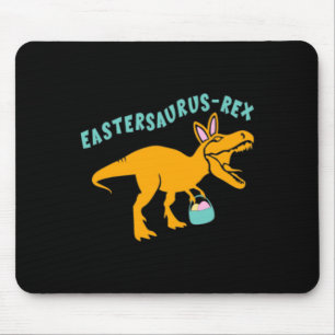 Tapis De Souris Eastersaurus cadeau de dinosaure de Pâques pour ad