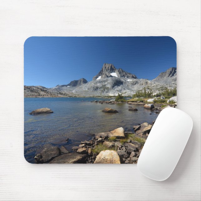 Tapis De Souris Eau | Banner Peak Thousand Island Lake (Avec souris)