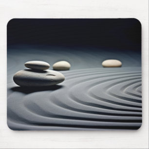 Tapis De Souris Eau De Pebble Rocheuse Tranquille