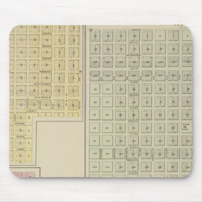 Tapis De Souris Eau froide, protection, Avilla, Kansas (Devant)