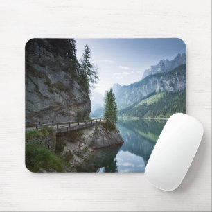 Tapis De Souris Eau   Lac Gosau Salzkammergut Autriche