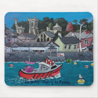 Tapis De Souris Eb et Flo - ferry à Fowey