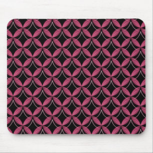 Tapis De Souris Éblouissant Fuchsia Uptown Glam Mousepad