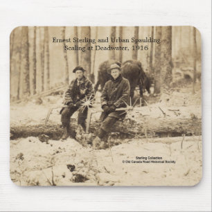 Tapis De Souris Écailleurs chez Deadwater, Maine - 1916