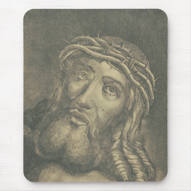 Tapis De Souris Ecce homo Sainte Face de Jésus (Devant)