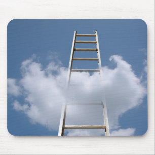 Tapis De Souris échelle dans le nuage