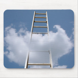 Tapis De Souris Échelle Dans Les Nuages