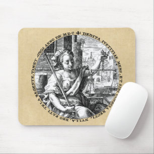 Tapis De Souris Échelles de justice