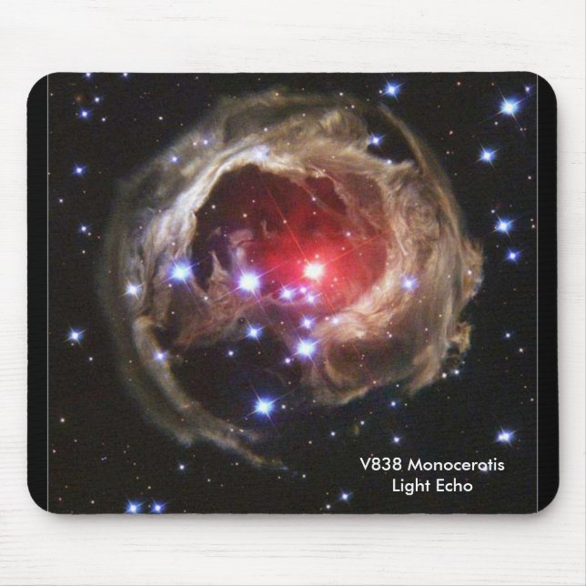 Tapis De Souris Écho léger Mousepad de V838 Monocerotis (Devant)