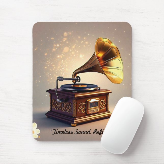 Tapis De Souris "Echos of Elegance" (Avec souris)