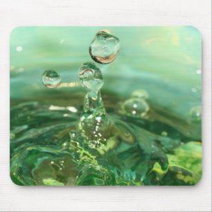 Tapis De Souris Éclaboussure verte Mousepad