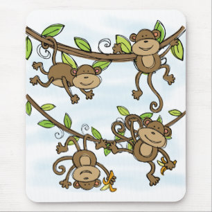 Tapis De Souris Éclat de singe