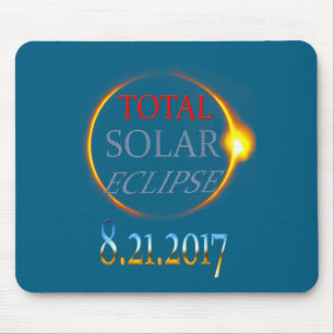 Tapis De Souris Éclipse solaire totale 2017