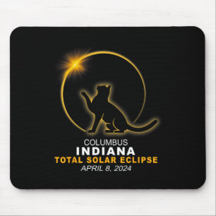 Tapis De Souris Éclipse solaire totale 2024