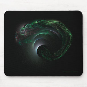 Tapis De Souris Éclipse verte Mousepad
