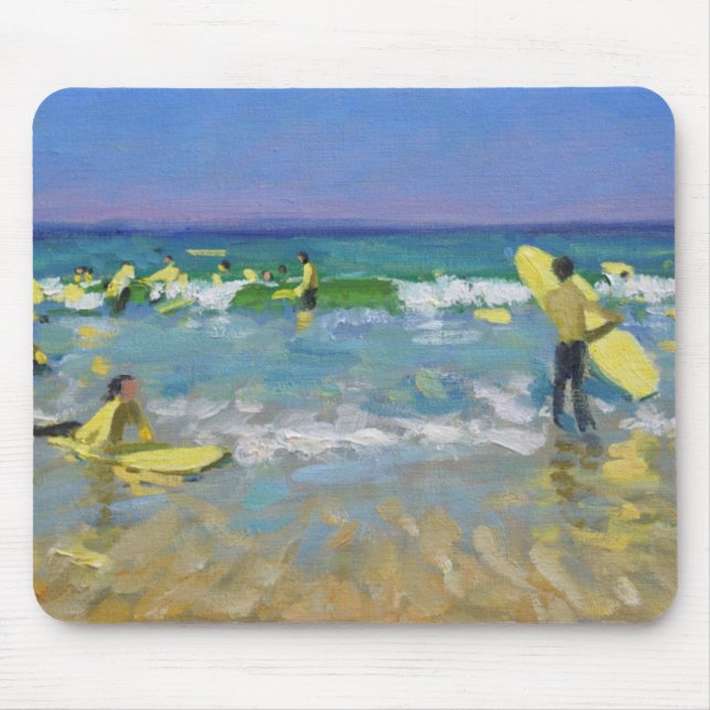 Tapis De Souris École de surf à St Ives (Devant)