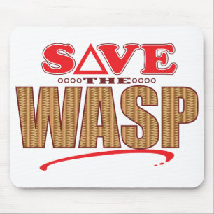 Tapis De Souris Économies de guêpe