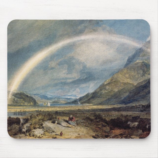 Tapis De Souris Ecosse : Château de Kilchern, Monts Cruchan Ben (Devant)