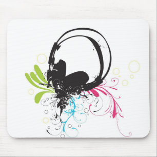 Tapis De Souris Écouteurs Mousepad