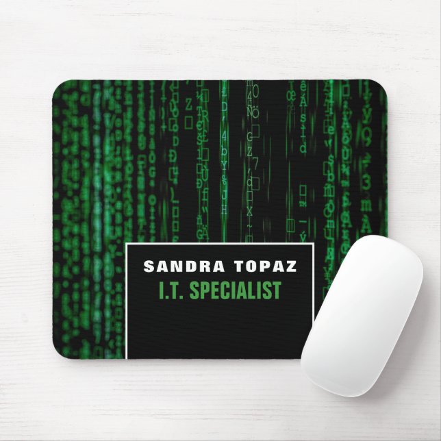 Tapis De Souris Écran de données, Technologie de l'information, Or (Avec souris)