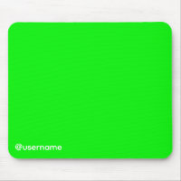 Écran vert YouTuber Streamer avec nom d'utilisateu