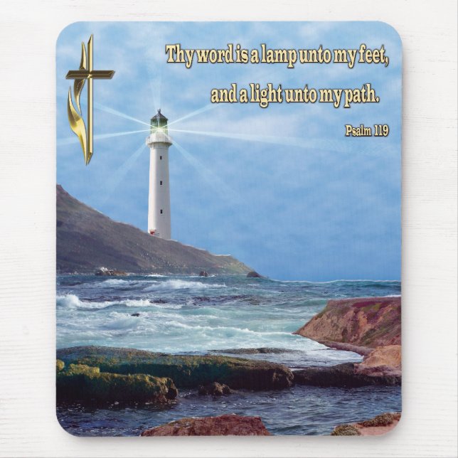 Tapis De Souris Écriture chrétienne (Devant)