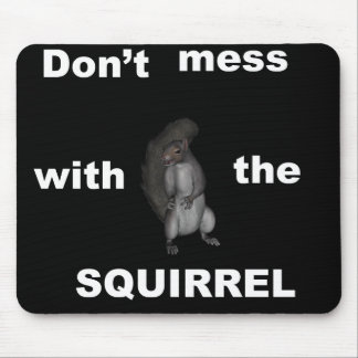 Tapis De Souris Écureuil fâché Mousepad