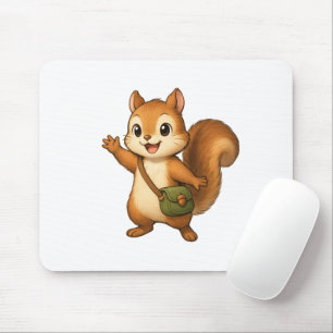 Tapis de souris écureuil mignon – Okojo et ses ami