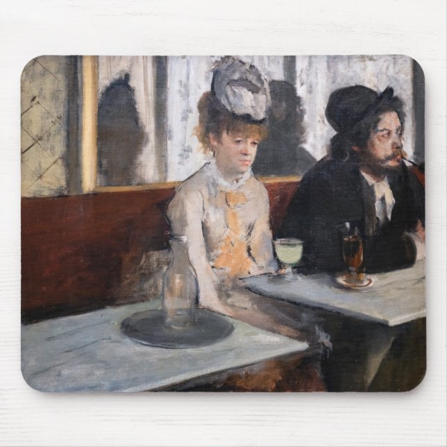 Tapis De Souris Edgar Degas - Dans un café / L'Absinthe (Devant)