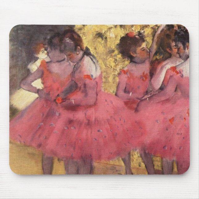Tapis De Souris Edgar Degas Les Danseurs Roses (Devant)