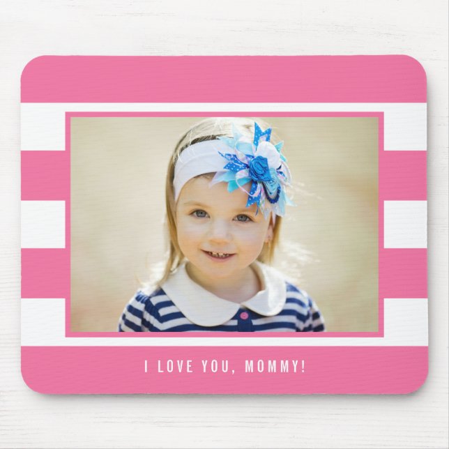 Tapis de souris EDITABLE de photo couleur de (Devant)