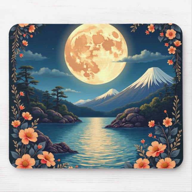 Tapis De Souris Édition lumière de la lune de Mousepad (Devant)