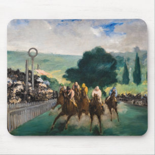 Tapis De Souris Edouard Manet - Les courses à Longchamp
