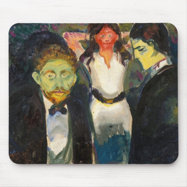 Tapis De Souris Edvard Munch - Jealousy (Devant)