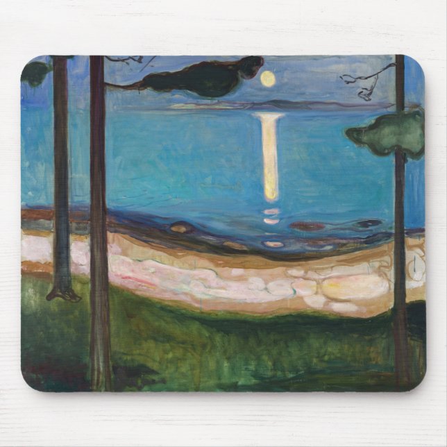 Tapis De Souris Edvard Munch - Lune (Devant)
