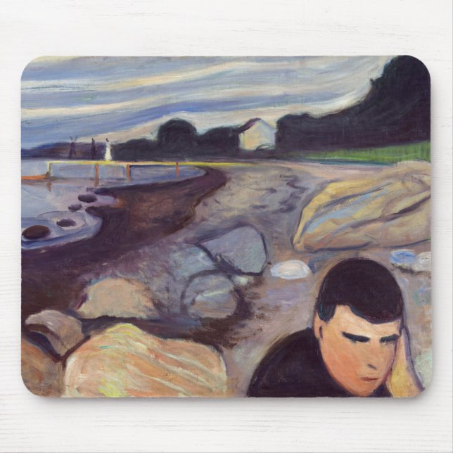 Tapis De Souris Edvard Munch - Melancholy (Devant)