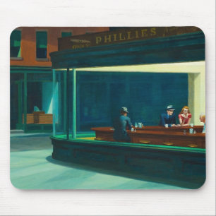 Tapis De Souris Edward Hopper