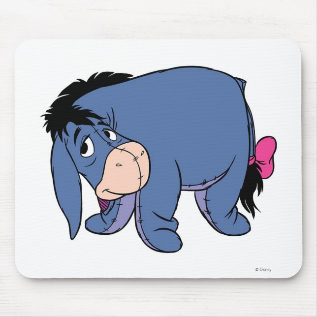Tapis De Souris Eeyore est triste (Devant)