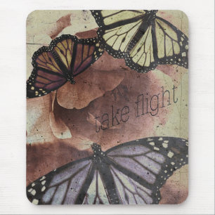Tapis De Souris effectuez le vol {amour de collage