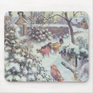 Tapis De Souris Effet de Neige un Montfoucault, 1882