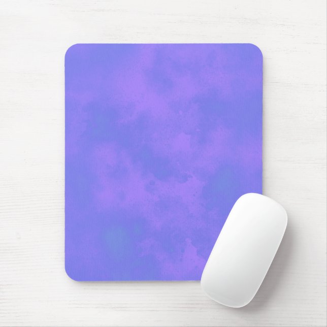 Tapis De Souris Effet nuage tempête élégant bleu (Avec souris)