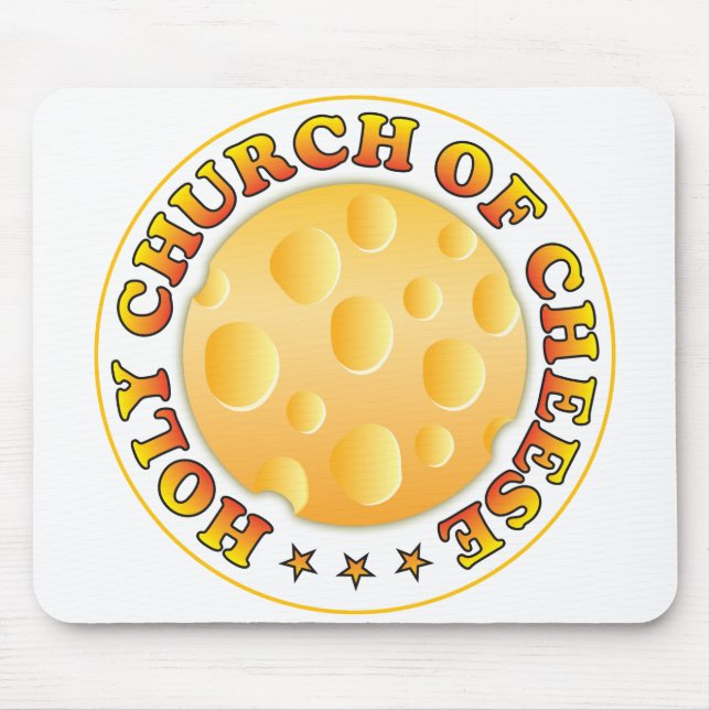 Tapis De Souris Église de fromage (Devant)